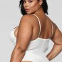 Plus Size Lace High Quality Eyelash Splice Sexy Bodysuit
