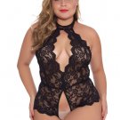 Plus Size Elicia Choke Me Teddy
