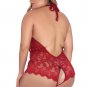 Plus Size Elicia Choke Me Teddy