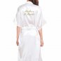 Long Satin Kimono Robe Wedding Robe Mother of The Bride Robe