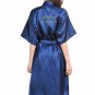 Long Satin Kimono Robe Wedding Robe Mother of The Bride Robe