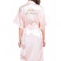 Long Satin Kimono Robe Wedding Robe Mother of The Bride Robe
