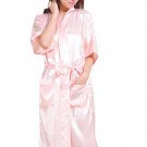 Satin Kimono Robes With Gold Glitter