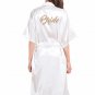 Satin Kimono Robes With Gold Glitter