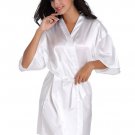 Kimono Bride Robes Rhinestone Satin