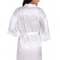 Kimono Bride Robes Rhinestone Satin