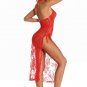 Two Piece Spanish Rose Lace Long Dress
