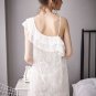 One Shoulder Ruffle Chemise