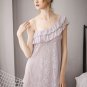 One Shoulder Ruffle Chemise