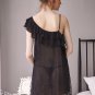 One Shoulder Ruffle Chemise