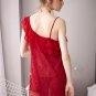 One Shoulder Ruffle Chemise
