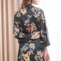 Floral Satin Robe