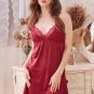 Soft Eyelash Lace Satin Chemise