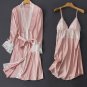 Dreamy Lace Babydoll And Robe Set
