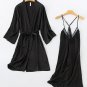 Satin Chemise and Robe Set