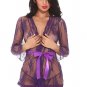 Floral Lace Short Robe