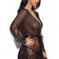 Luna Striped Robe Set