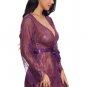 Luna Striped Robe Set