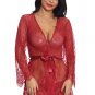 Luna Striped Robe Set