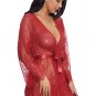 Luna Striped Robe Set