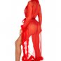 Sheer Illusion Marabou Robe