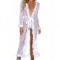 Sheer Illusion Marabou Robe