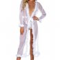 Sheer Illusion Marabou Robe