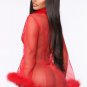 Softest Touch Fluff Mesh Robe