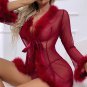 Softest Touch Fluff Mesh Robe