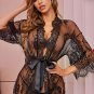 Eyelash Lace Robe Set