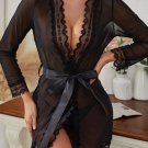 Eyelash Lace Robe Set