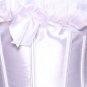 White Peasant Burlesque Corset