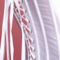 White Peasant Burlesque Corset