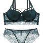 Sexy Lace Bra and Panty Set Underwire Push Up Soft Lingerie Set
