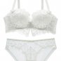Sexy Floral Lace Push Up Bra and Panty Set