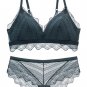 Floral Lace Push Up Bra and Panty Set