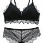 Floral Lace Push Up Bra and Panty Set