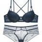 Push-Up Plunge Racerback Bra Set