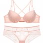 Push-Up Plunge Racerback Bra Set