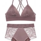 Elegance Lace Racerback Bra set