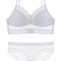 Polka Dot Mesh Bralette Set