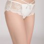Sexy Hollow Sheer Floral Lace Panel Strappy Panty