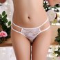 Women's Sexy Floral Lace G-string with Thin Straps