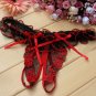 Sheer Mesh Bowtie G-string