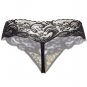 Women's Sexy Lace Leopard Straps Open Crotch G-String