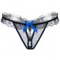 Women's Sheer Lace Polka Dot Massage Pearl G-string