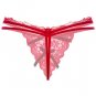 Women's Sweet Two Bows Open Crotch G-string