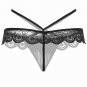 Women's Sexy Crossing Strap Lace See-Through G-string
