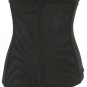 Purple Floral Embroidered Lace Underbust Corset