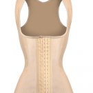 Sexy Halter Waist Trainer Cincher Latex Rubber Strap Corsets